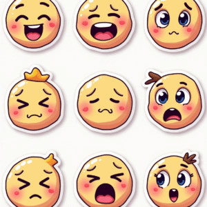 General Purpose Stickers -  Sheet v120